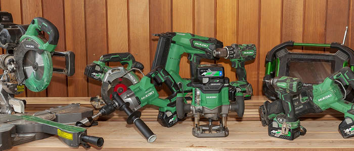 Image that contains some Hikoki Power Tools